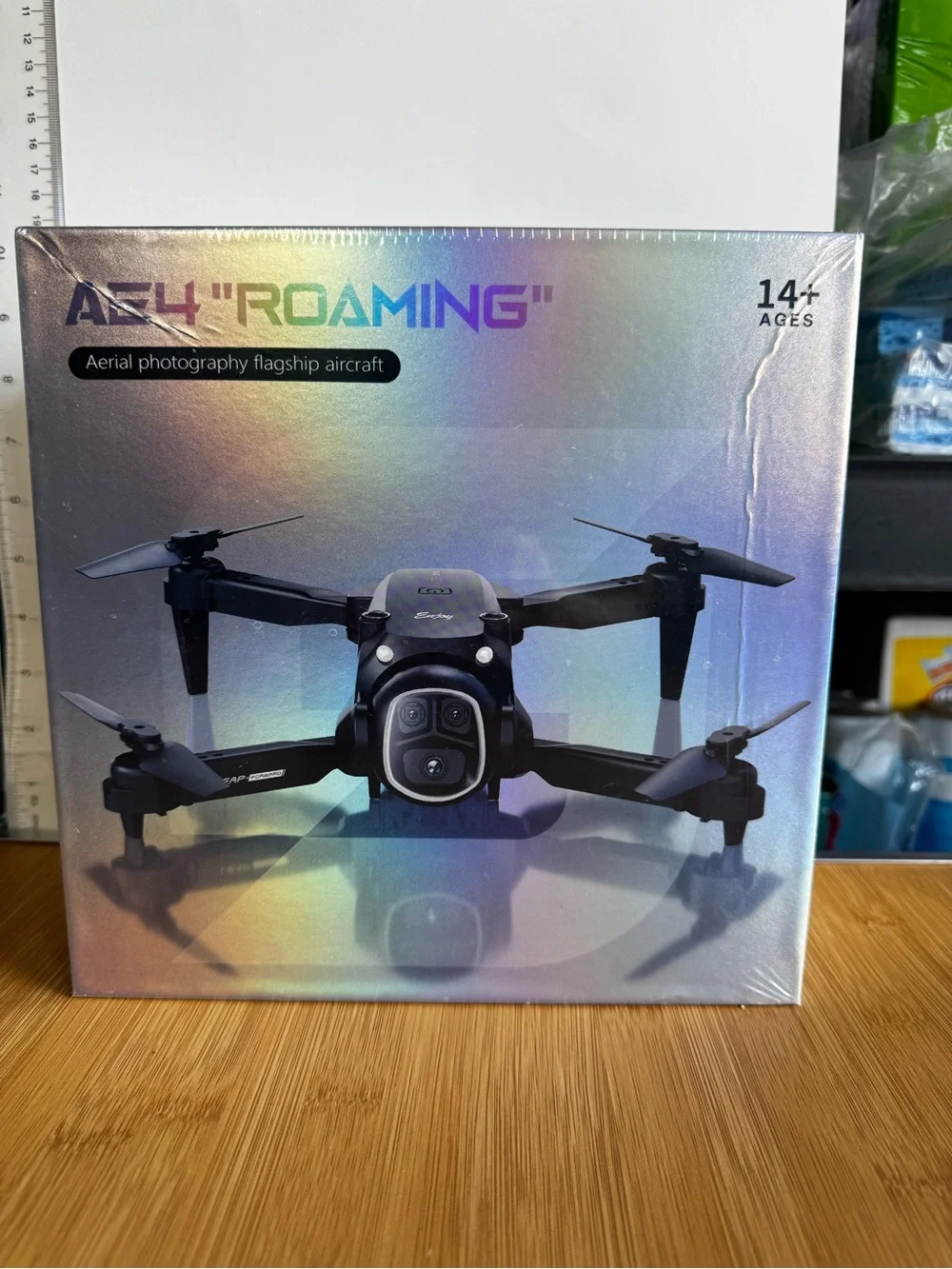 American Eagle Outfitters Grey Foldable Aerial Camera Drone with Remote